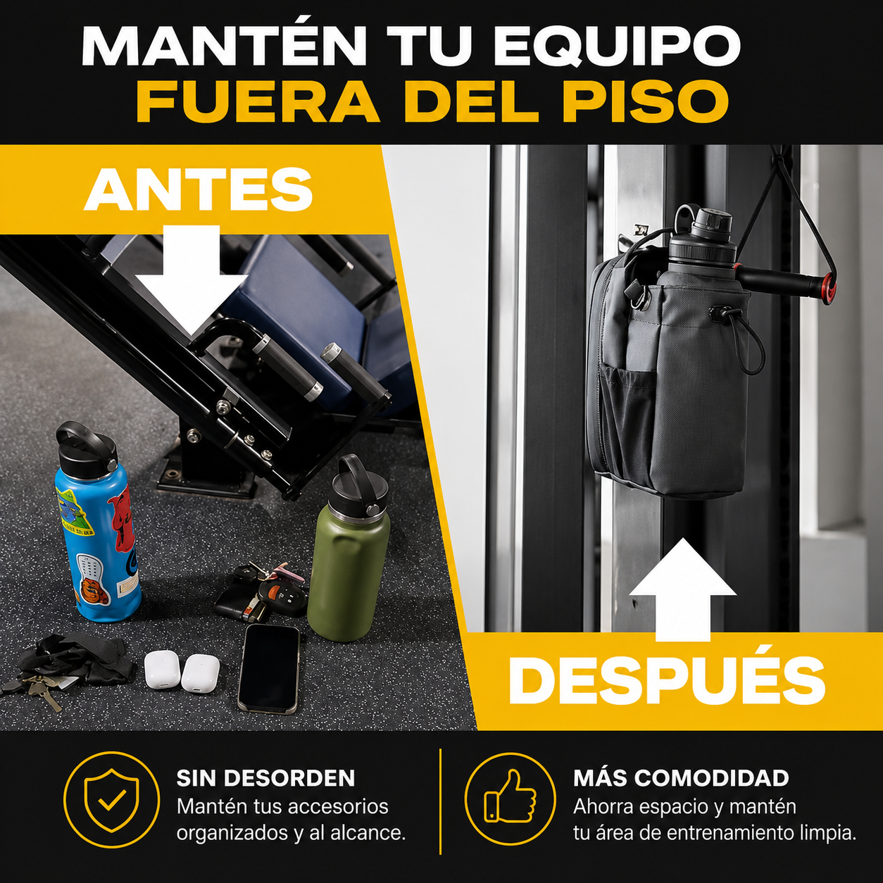Bolso Magnetico Impermeable Gimnasio